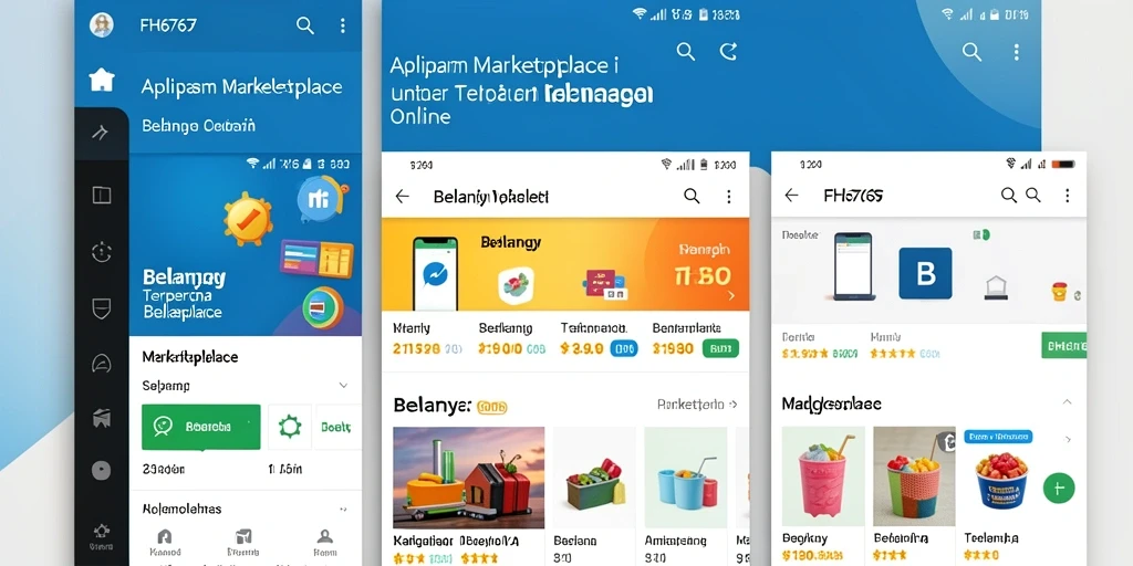 Tampilan antarmuka aplikasi FH6767 yang menarik dan mudah digunakan.