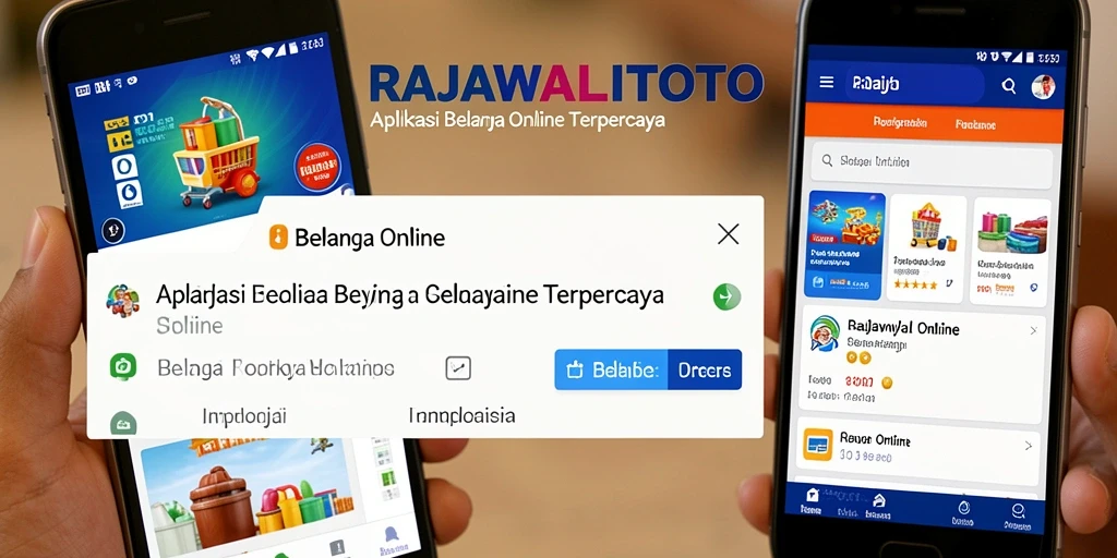 Tampilan antarmuka RAJAWALITOTO yang memudahkan belanja online.