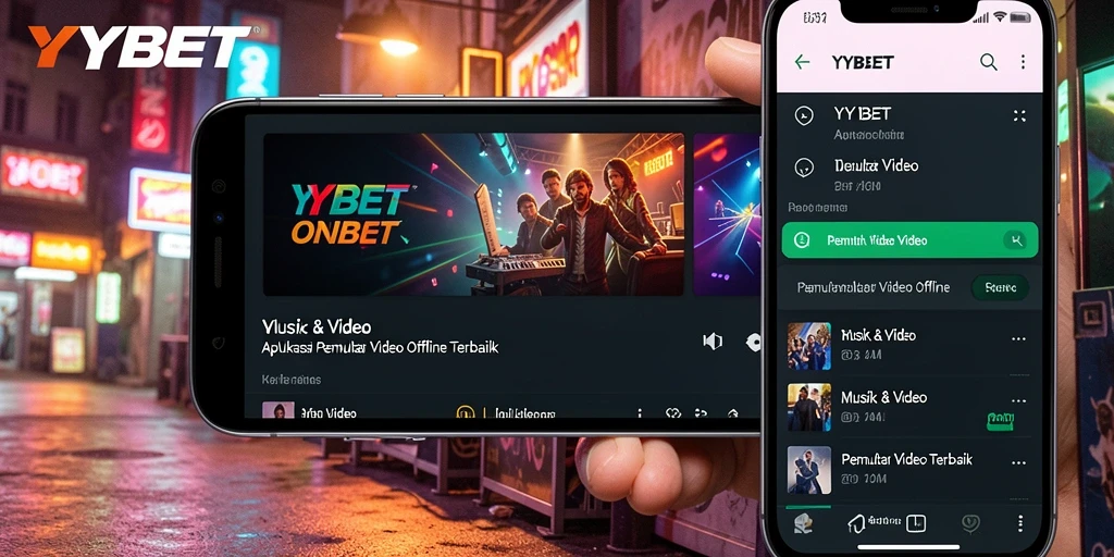 Antarmuka pengguna YYBET yang sederhana dan menarik untuk Pemutar Video Offline.